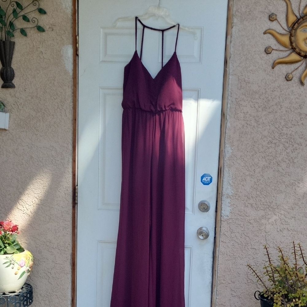 HAYLEY PAIGE Women Elegant Jumpsuit Purple  Size 4 - Picture 2 of 9